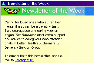 Description of The Ribbon Newsletter on AOL